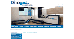 Desktop Screenshot of dimegas.it