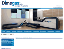 Tablet Screenshot of dimegas.it